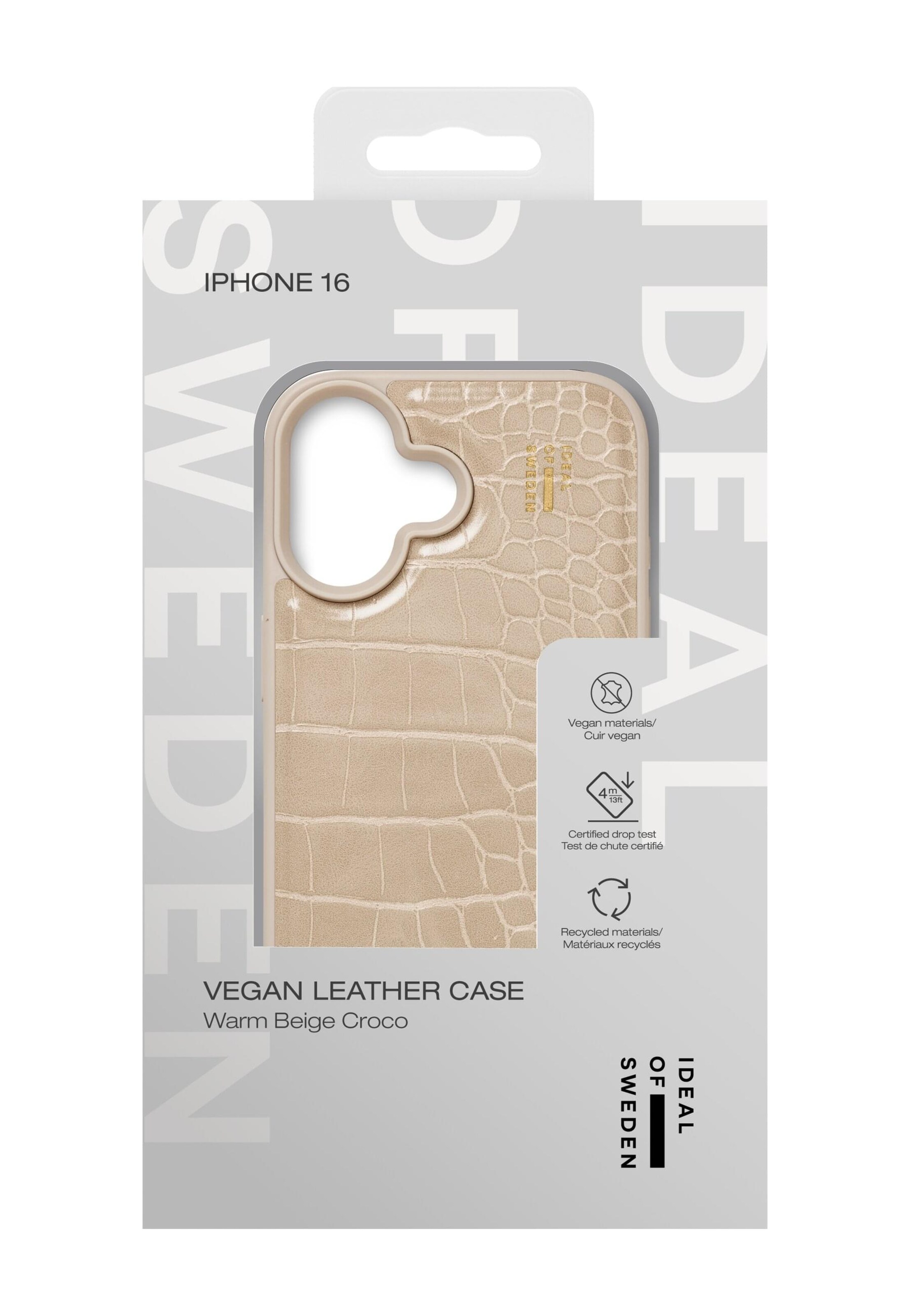 iDeal of Sweden Pouzdro na smartphone 'iPhone 16' – béžová