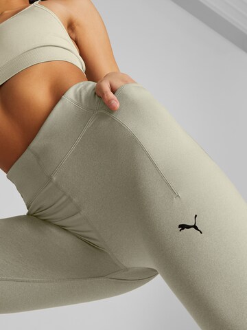 Skinny Pantalon de sport PUMA en beige