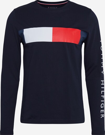 Tricou TOMMY HILFIGER pe albastru noapte / roșu / alb, Vizualizare produs