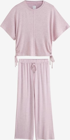 Next Pyjama värissä vaaleanpunainen: etupuoli