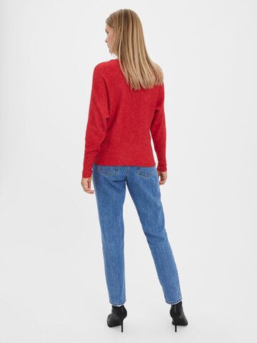VERO MODA Pullover in Rot