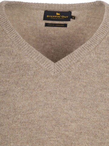 Steppin' out Sweater in Beige