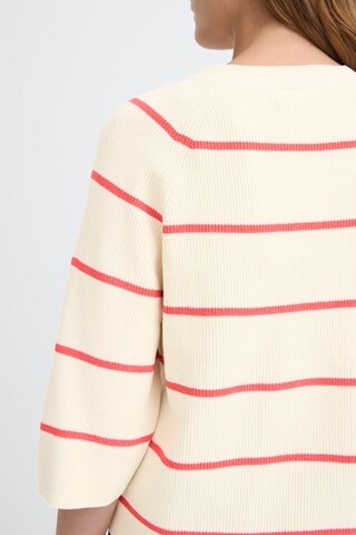 Pull-over ICHI en blanc