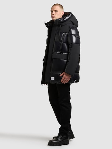 khujo Winterjacke 'Tone' in Schwarz