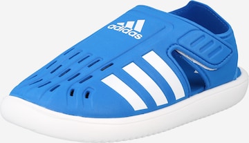 ADIDAS PERFORMANCE Beach & Pool Shoes in Blue: front
