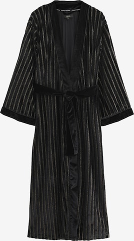 Rockett St GeorgeKućni ogrtač - crna boja: prednji dio