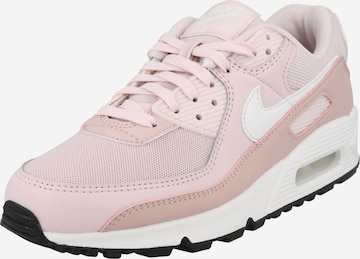 Baskets basses 'AIR MAX 90' Nike Sportswear en rose : devant