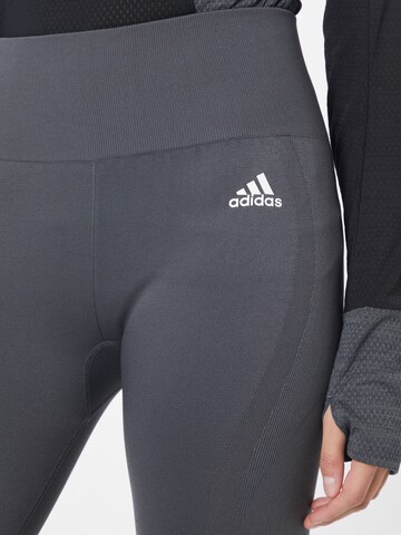 ADIDAS SPORTSWEAR Skinny Sports trousers in Grey