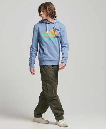 Sweat-shirt Superdry en bleu