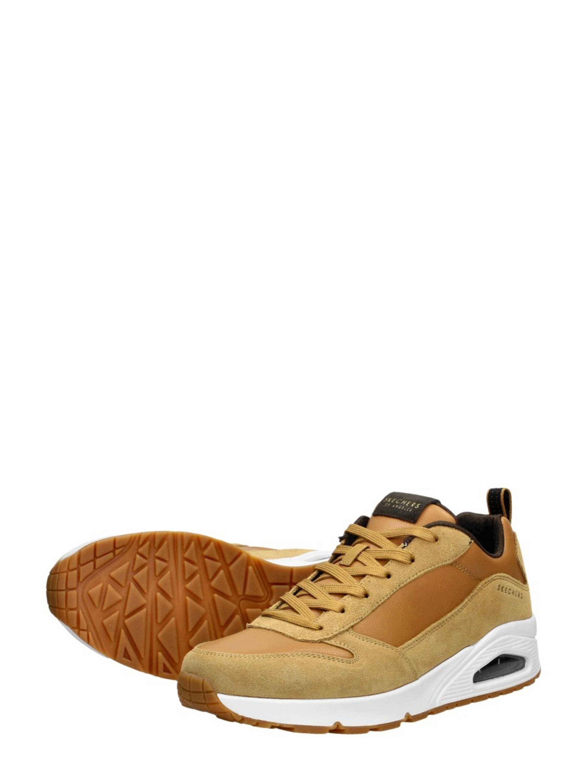 SKECHERS Sneakers laag 'Uno - Stacre' in Bruin