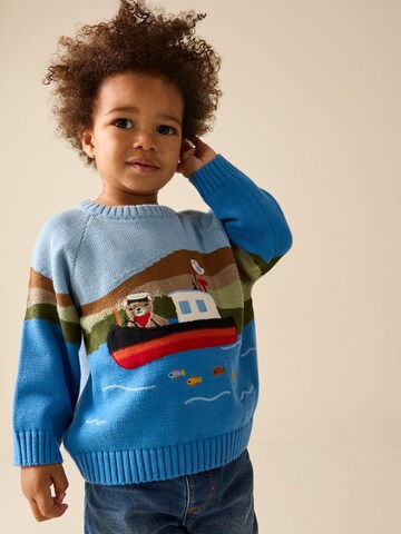 Next Kampsun, värv sinine: eest vaates