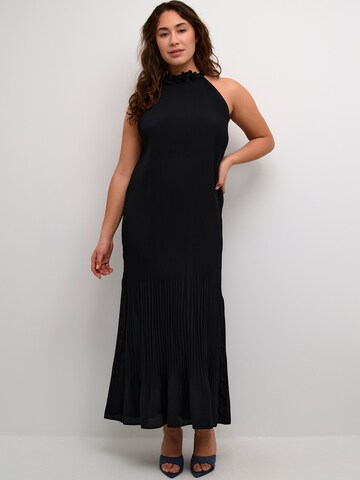 Cream Evening Dress 'Bellah' in Black: front