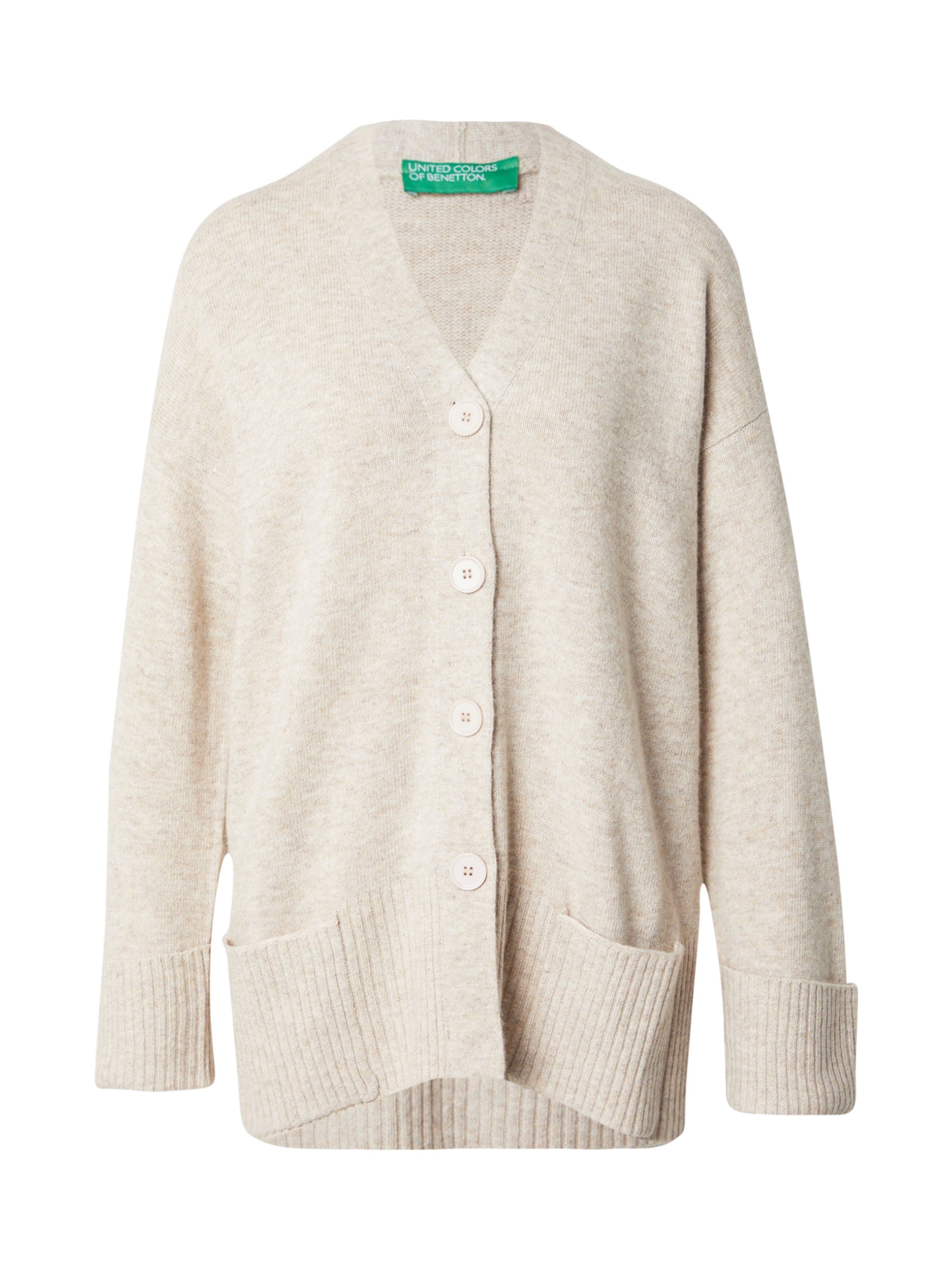 Giacchetta di UNITED COLORS OF BENETTON in beige: frontale