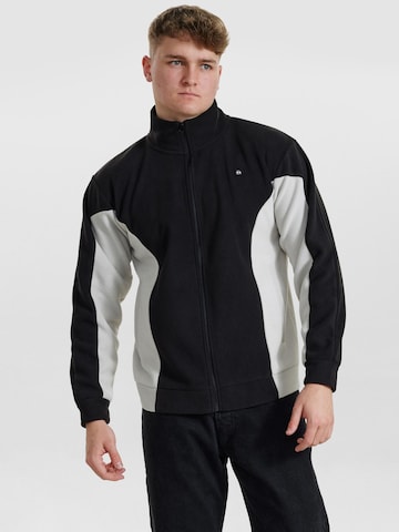 Veste en polaire 'DXDanilo' Dxnmxrk en noir : devant