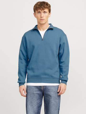 JACK & JONES Sweatshirt 'JJEBradley' in Blauw: voorkant