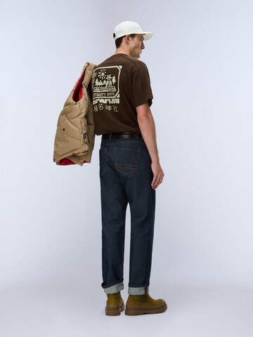 NAPAPIJRI - Camisa 'TEZA' em castanho