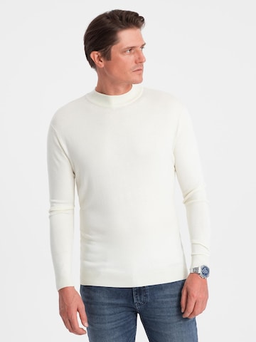 Pull-over 'OM-SWTN-0100' Ombre en beige