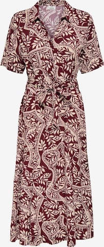 Robe-chemise 'JDYStarr' JDY en rouge : devant