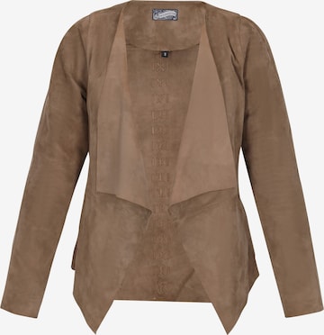 Veste mi-saison DreiMaster Vintage en vert : devant