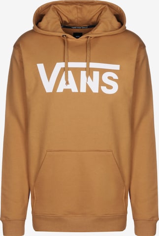 VANS Sweatshirt 'Classic II' in Bruin: voorkant