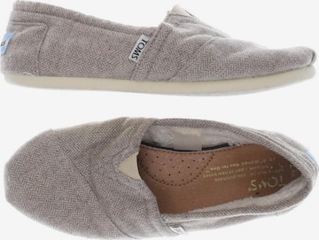 TOMS Halbschuh 35 in Beige: predná strana