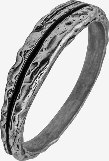 Haze&Glory Ring 'Slider' in schwarz / silber, Produktansicht