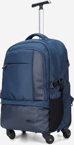 Aoking Backpack in Blue: front