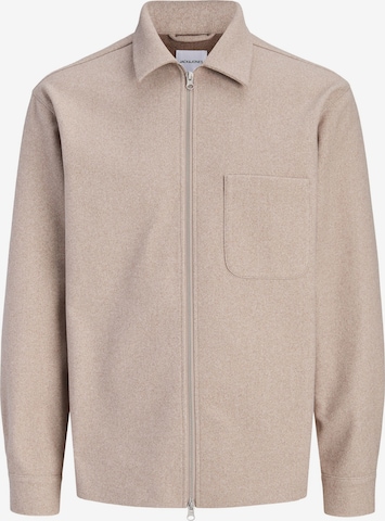 Veste mi-saison JACK & JONES en beige : devant