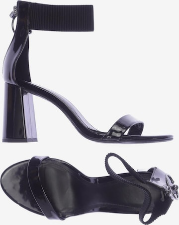 Bershka Sandals & High-Heeled Sandals in 39 in Black: front