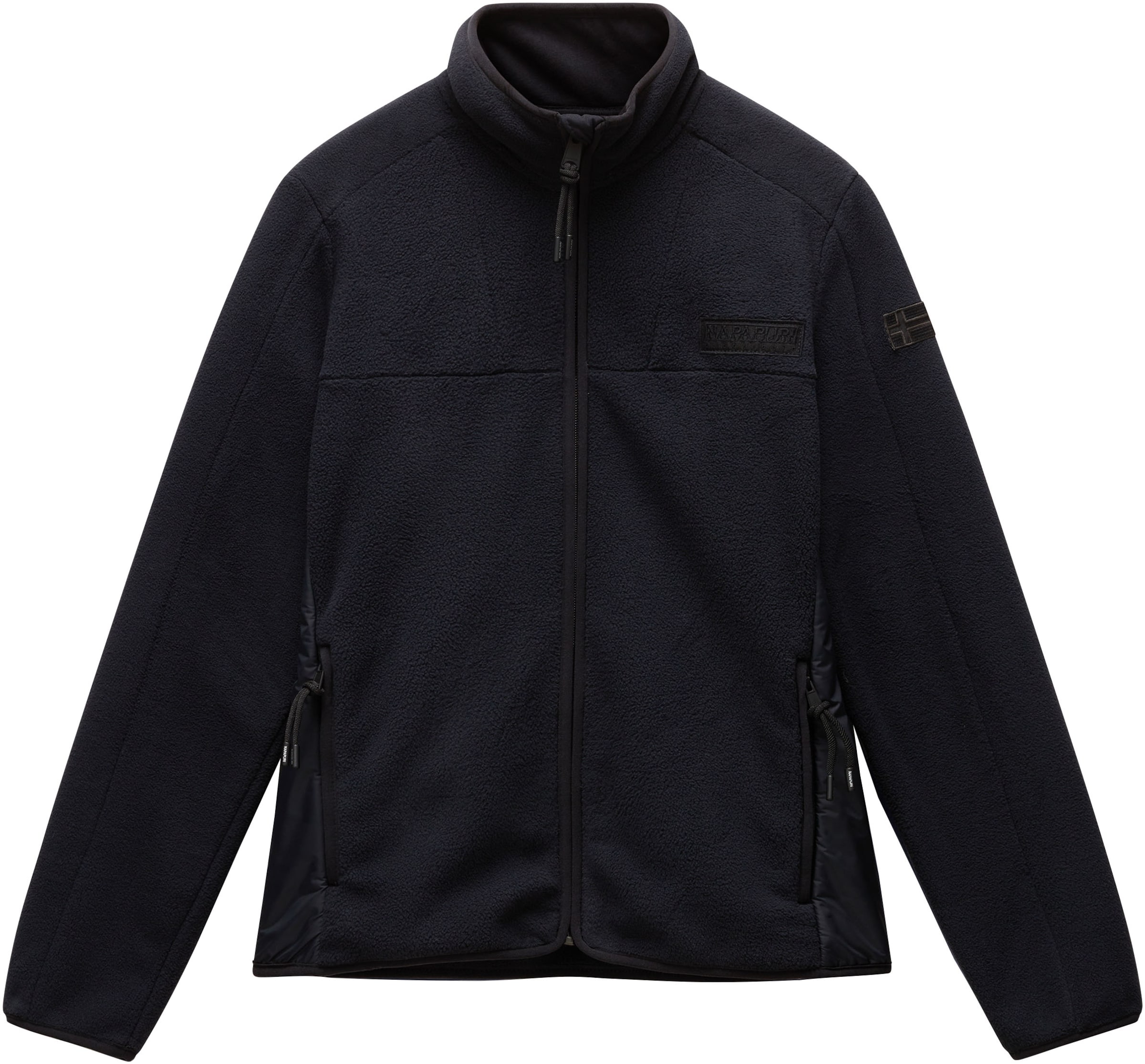 NAPAPIJRI Fliisjakk &#x27;Yupik&#x27;, värv must: eest vaates