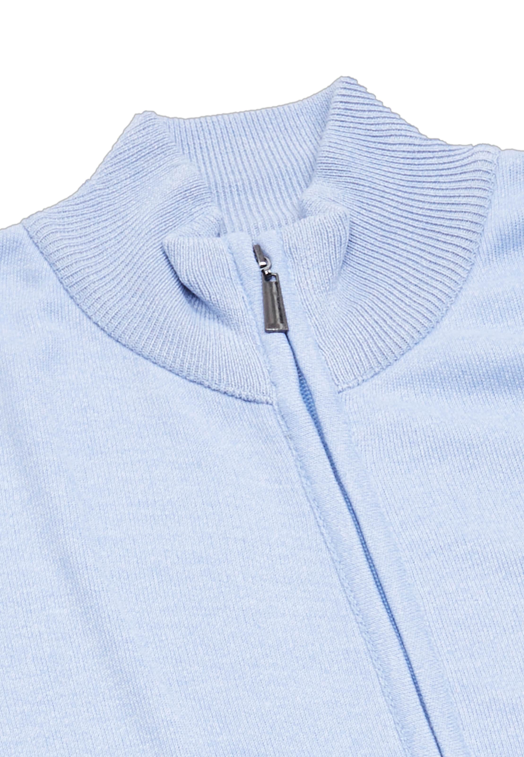 IPARO - Casaco de malha em azul