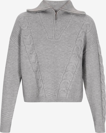 pilka DreiMaster Vintage Megztinis: priekis