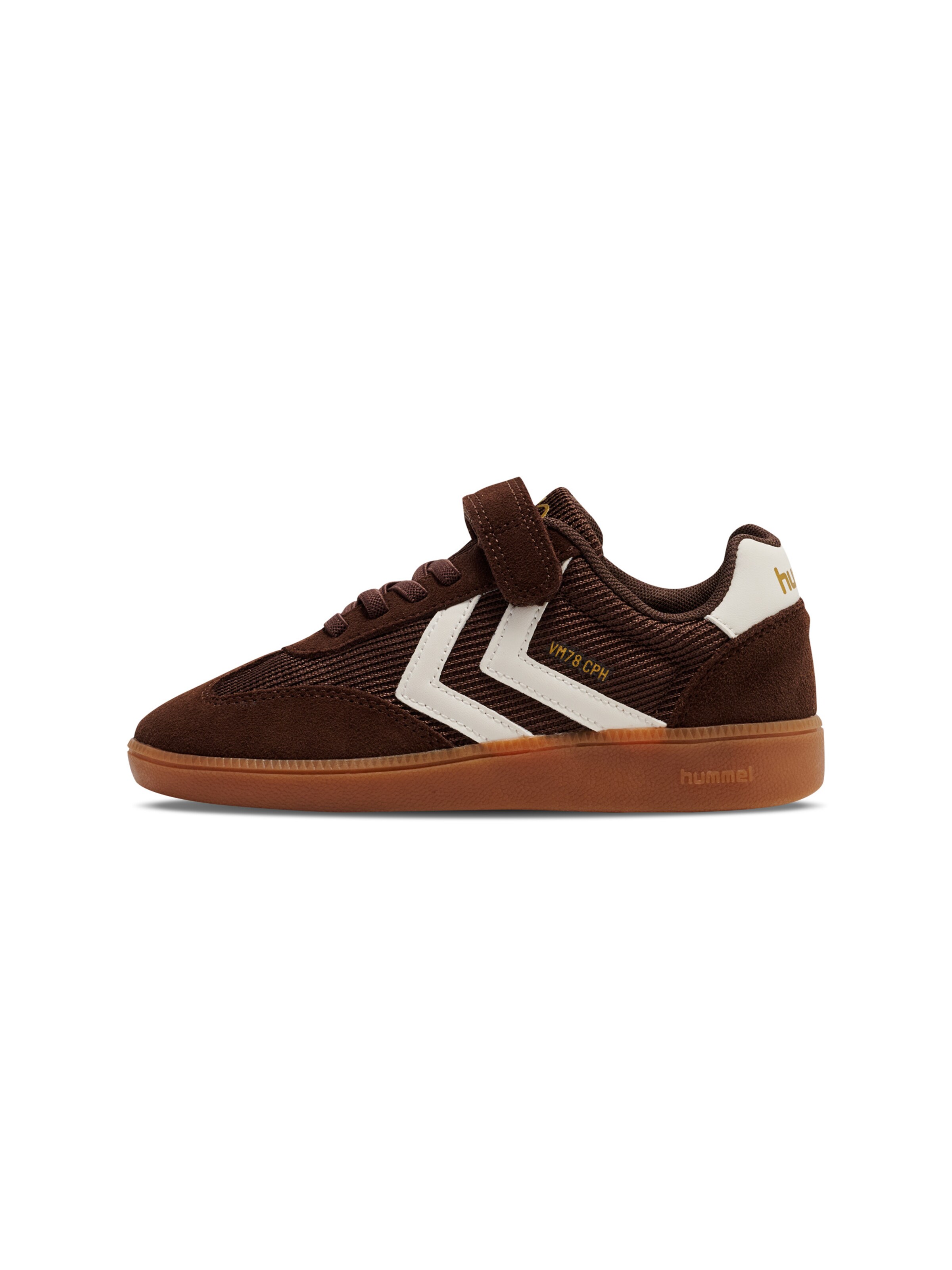 Hummel Trainers in Brown: front
