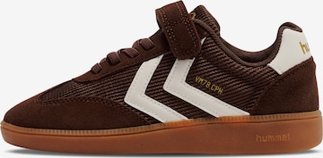 Hummel Sneakers in Brown: front