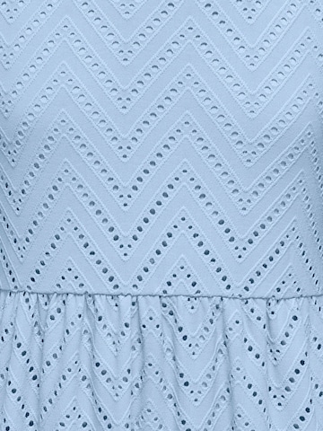 ONLY GIRLS Jurk 'KOGCarla Cathinka' in Blauw