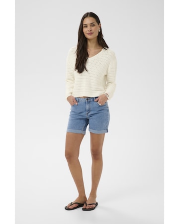 Kaffe Sweater 'Kametta' in White