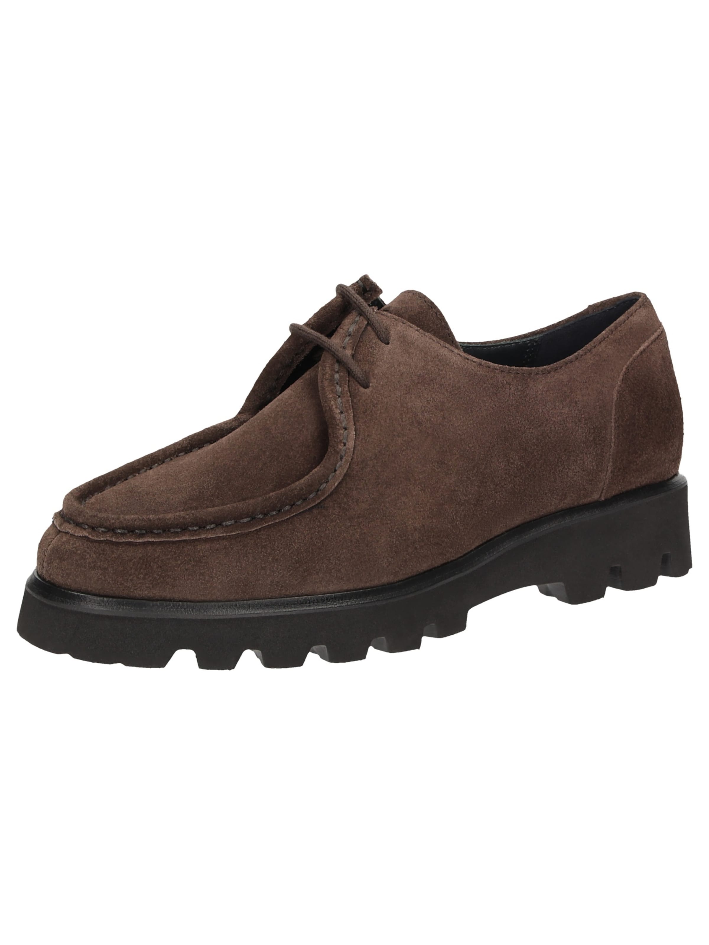 SIOUX Schnürschuh in Braun: Vorderseite