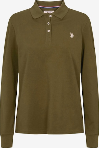 U.S. POLO ASSN. Shirts ' Lise ' i grøn: forside