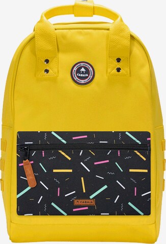 Cabaia Backpack 'Old School' in Yellow
