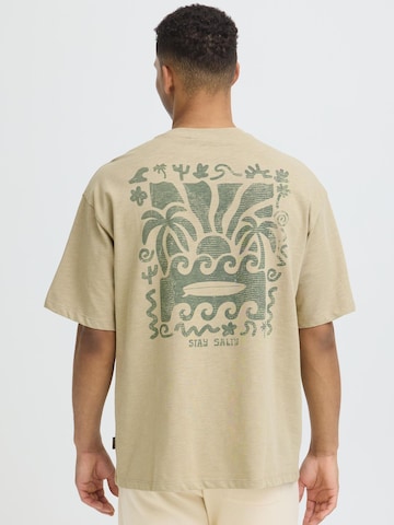 BLEND Shirt ' BHKarim Graphic ' in Beige