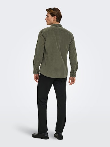 Only & Sons - Camisa 'Michael' en verde