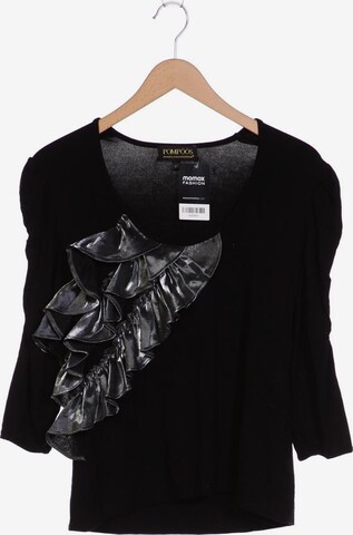 POMPÖÖS Top & Shirt in L in Black: front