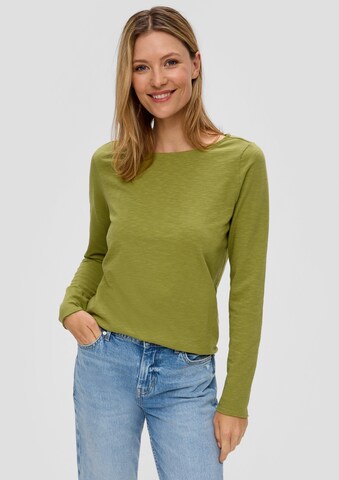 s.Oliver Shirt in Grün: Vorderseite