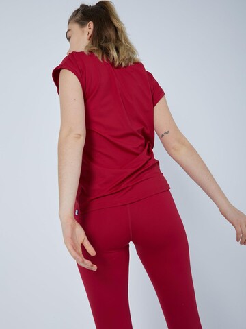 SPORTKIND Functioneel shirt 'Loose Fit' in Rood