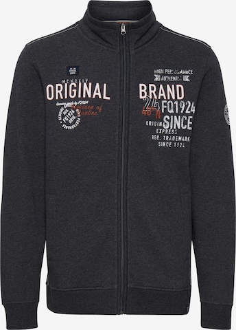 FQ1924 Zip-Up Hoodie 'LENNE' in Grey: front
