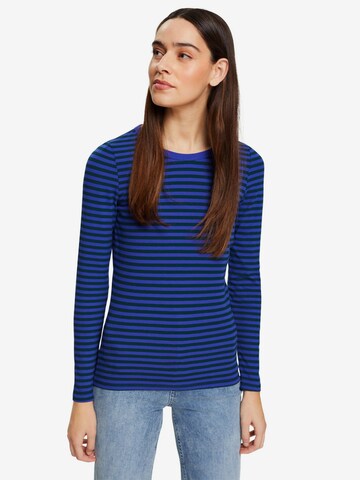 ESPRIT Shirt in Blauw: voorkant