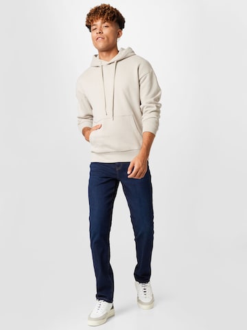 TOM TAILOR DENIM Sweatshirt in Beige