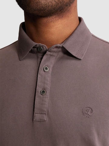 CAST IRON T-shirt 'Polo shirt in cotton with stretch' i lila