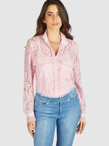 MARC AUREL Blouse in Pink: front