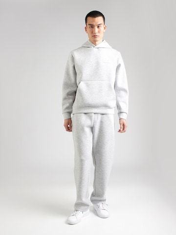 JACK & JONES Sweatsuit 'JCOFUSION' in Grey: front